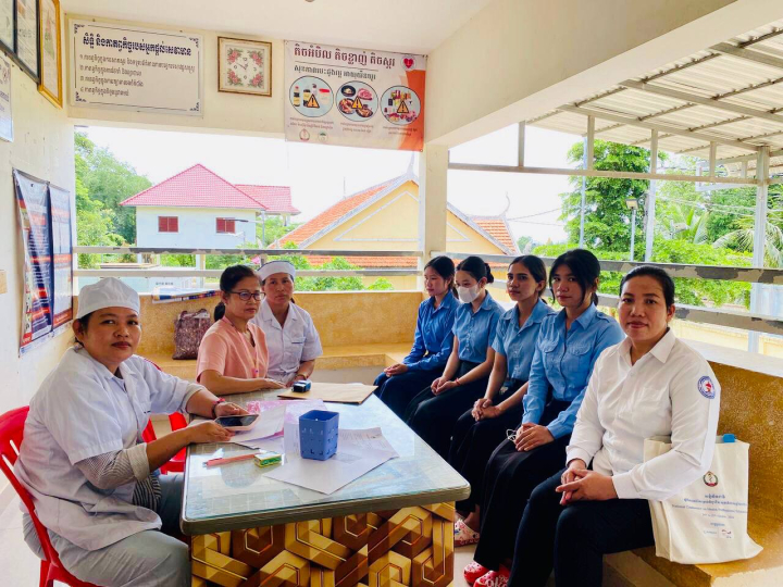 សកម្មភាពចុះកម្មសិក្សាគ្លីនិករបស់និស្សិត