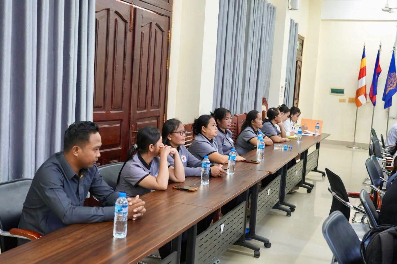 កិច្ចប្រជុំណែនាំនិស្សិតមុនចុះកម្មសិក្សាគ្លីនិក